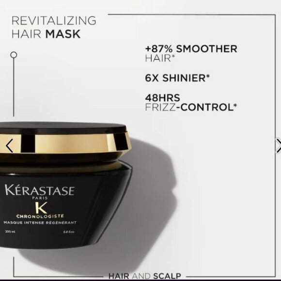 Kérastase Chronologiste Hair Mask for Dull and Brittle Hair – 200ml - Picture 4 of 6